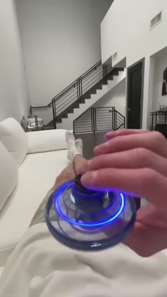 UFO Magic Flying Orb Spinner with RGB Lighting